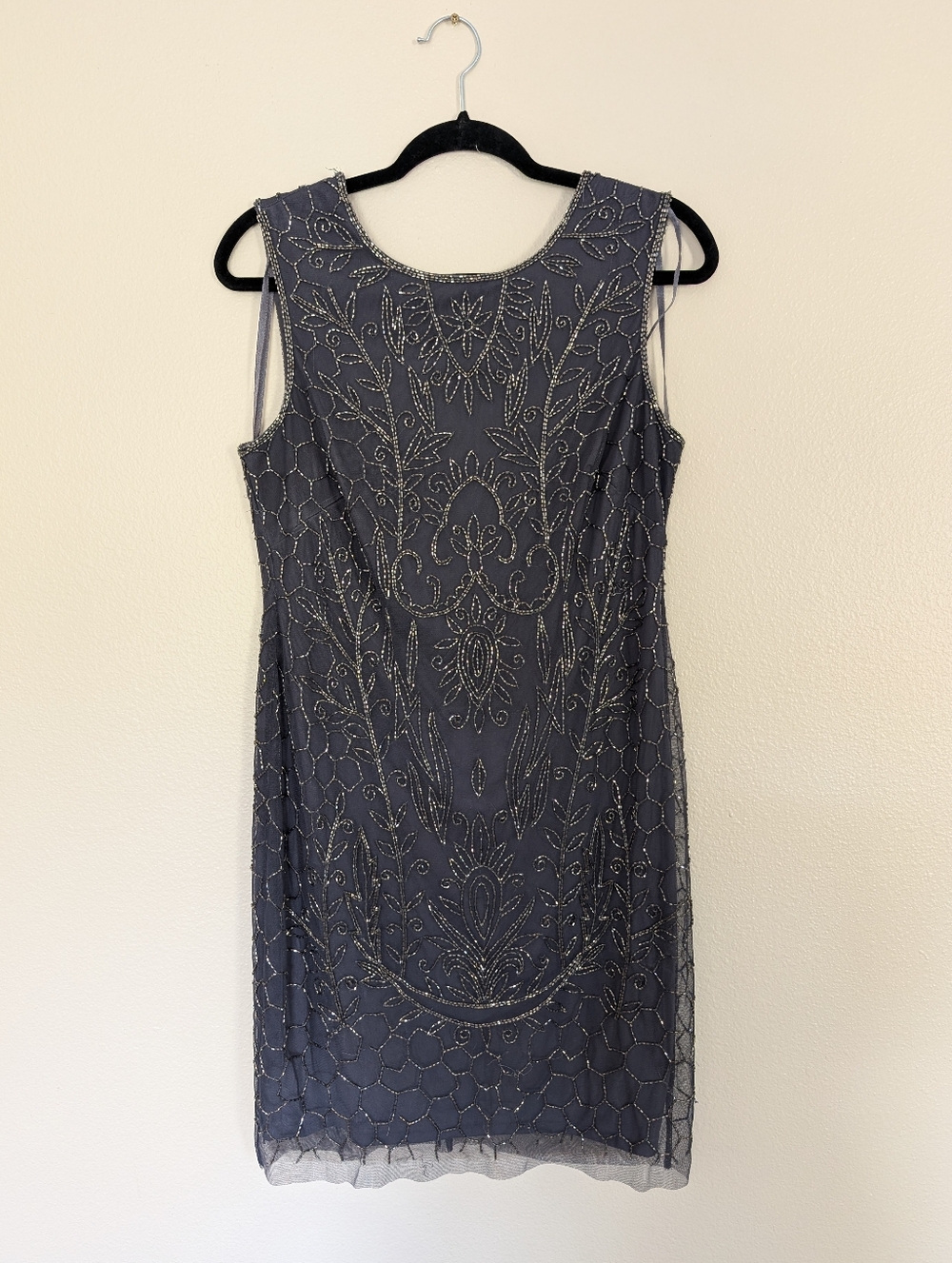 Adrianna Papell Sleeveless Beaded Dress
